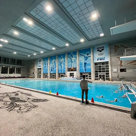 Casa Vittoria Stadio Olimpico Con Panorama 아파트 로마