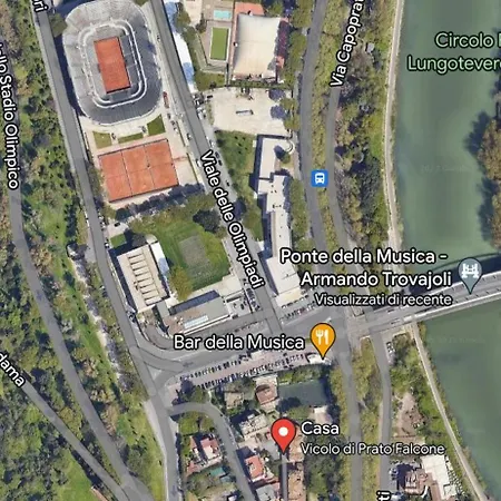 Casa Vittoria Stadio Olimpico Con Panorama *